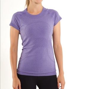 Purple Lululemon shirt